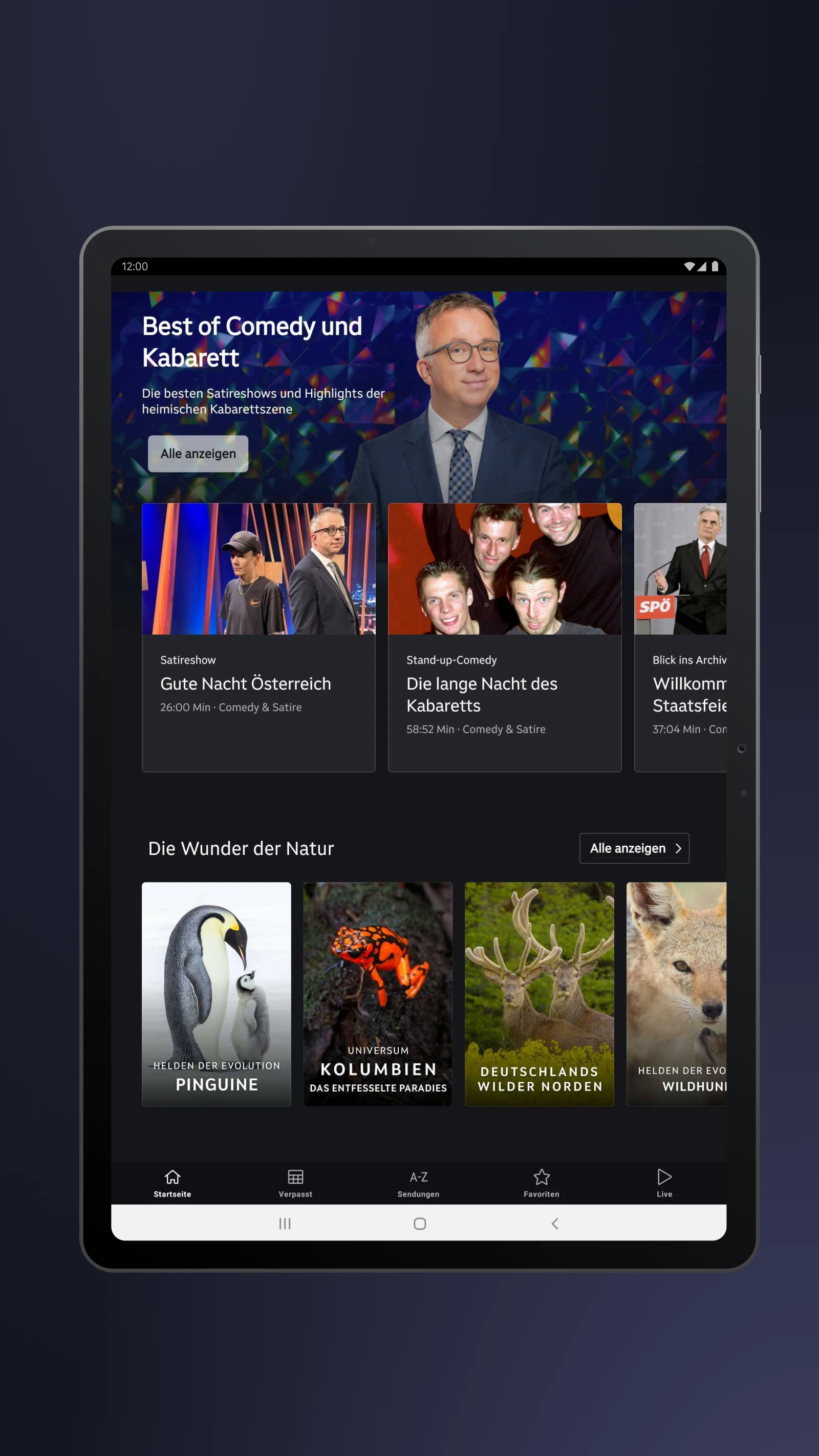 ORF ON screenshot