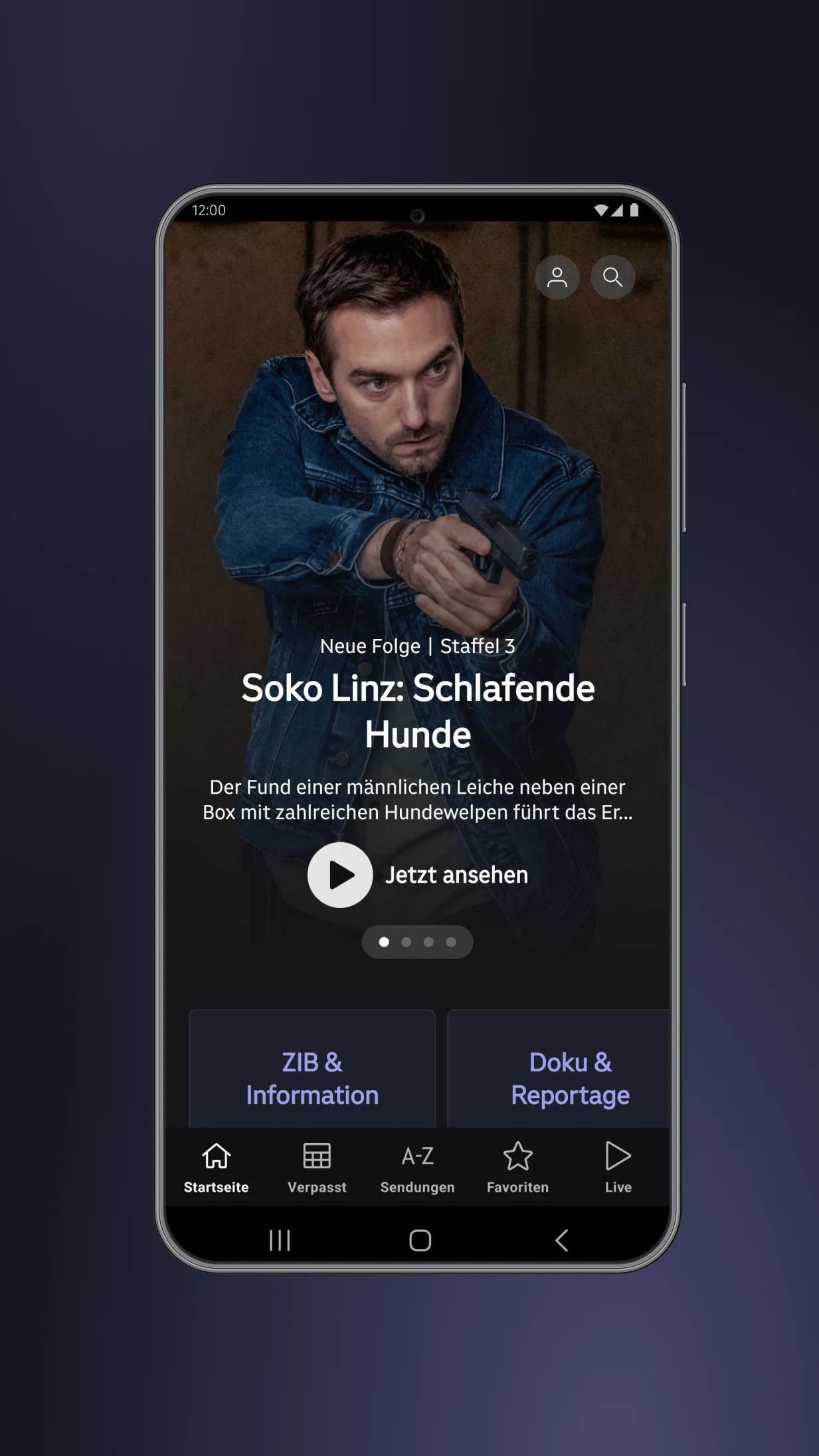 ORF ON screenshot