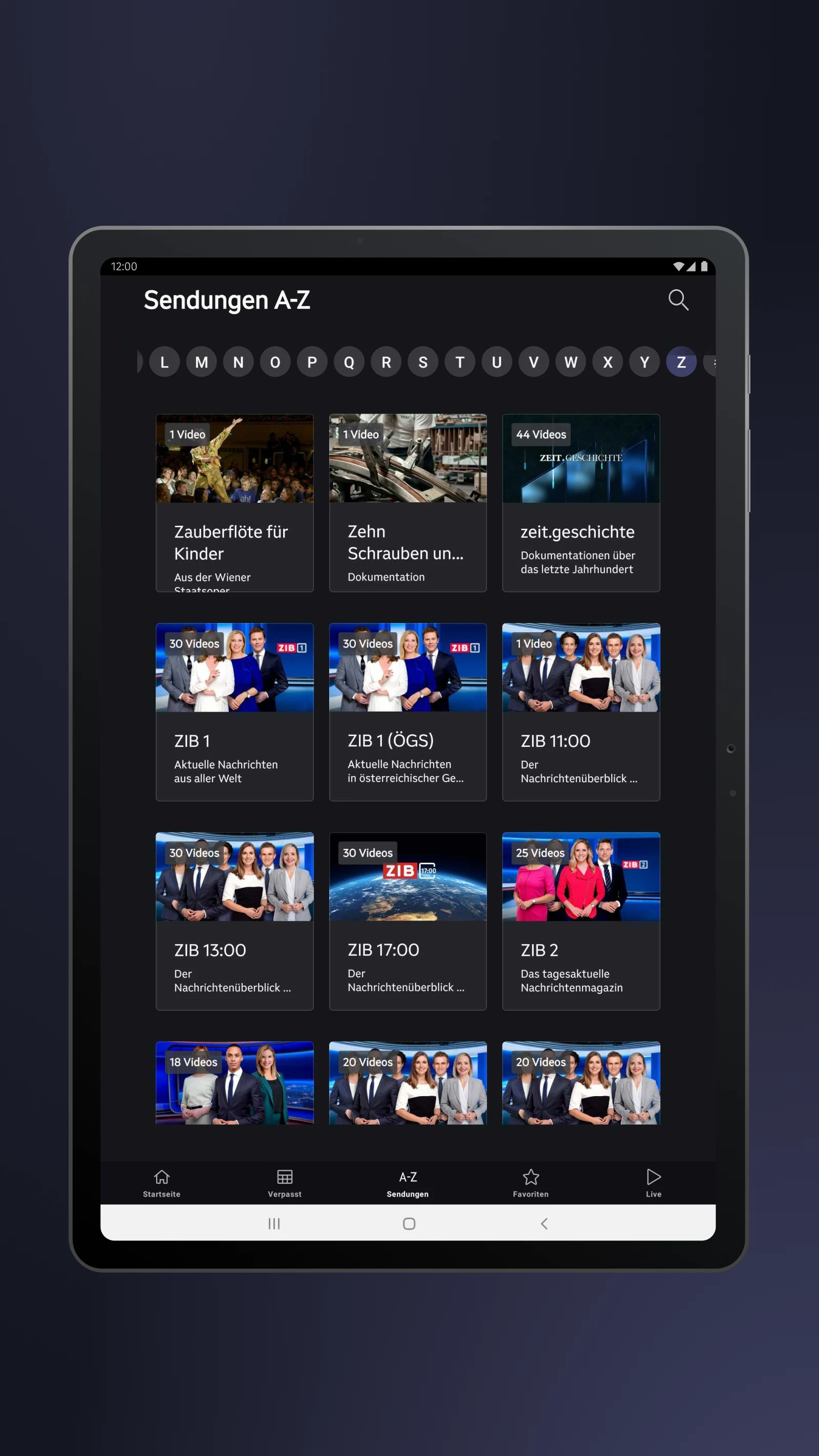 ORF ON screenshot